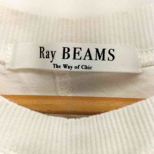 レイビームス Ray BEAMS 24SS ギャザー フロント ノースリーブ カットソー レディース